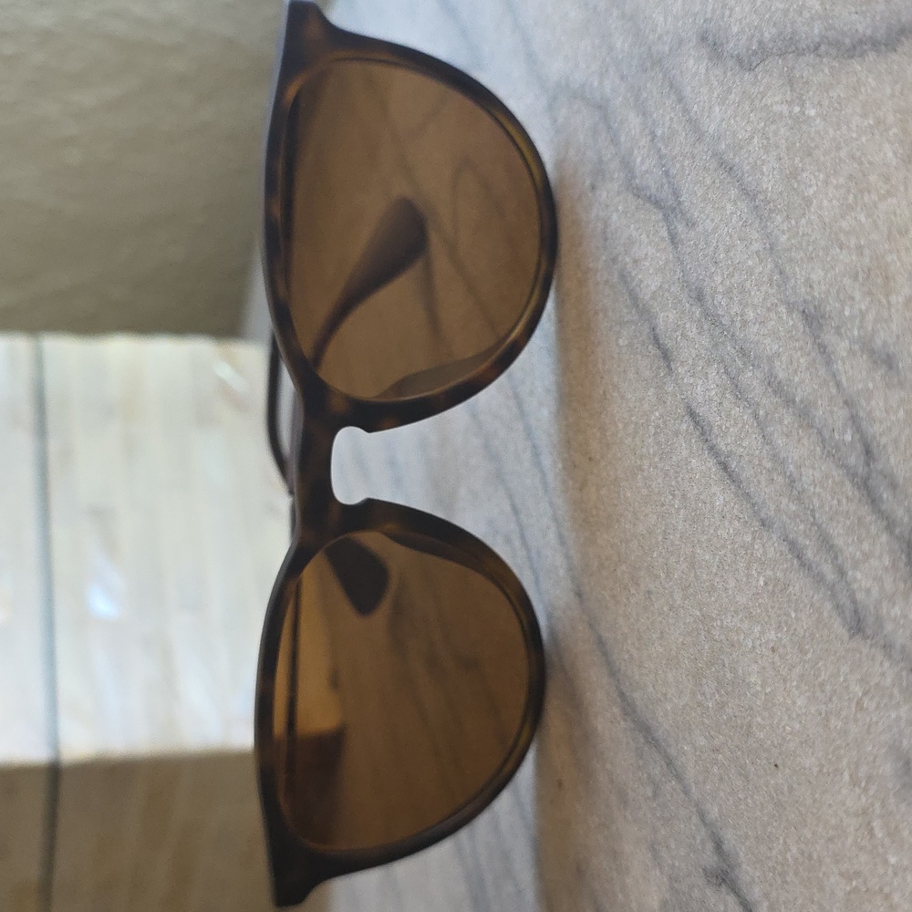 Ray-Ban Dark Brown Sunglasses (Made In Italy)